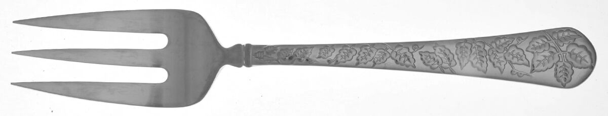 Tapestry Bouquet (Stainless) Solid Serving Fork by Yamazaki-1