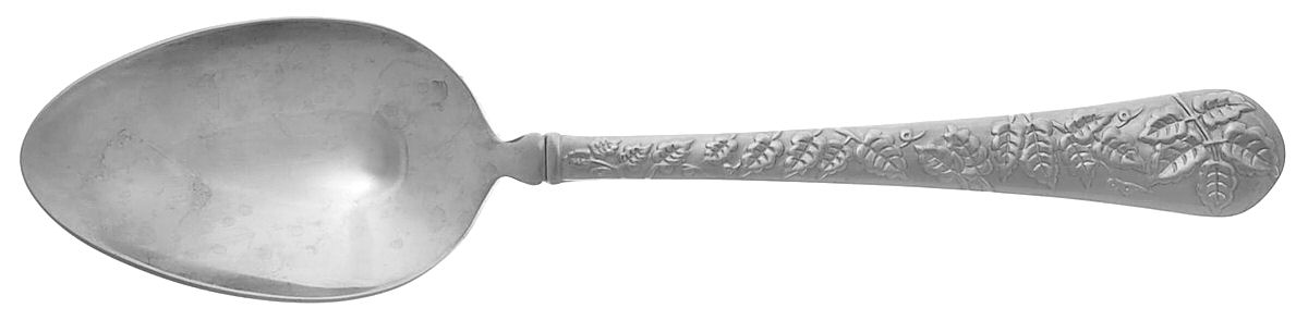 Tapestry Bouquet (Stainless) Solid Serving Spoon by Yamazaki-1