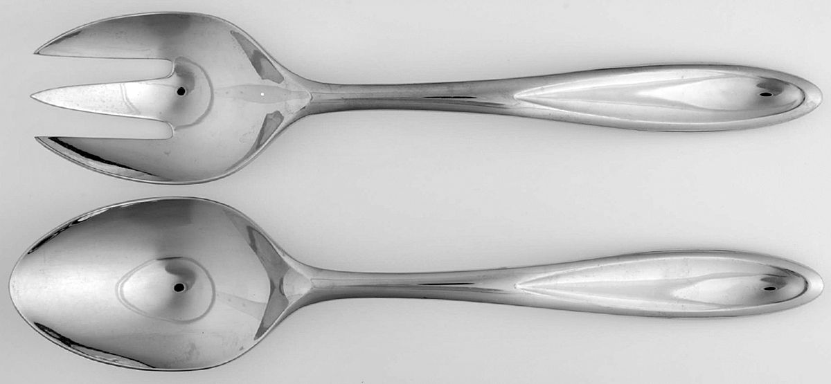 Toscany-Solari-Glossy (Stainless) Solid Serving Set by Yamazaki-1