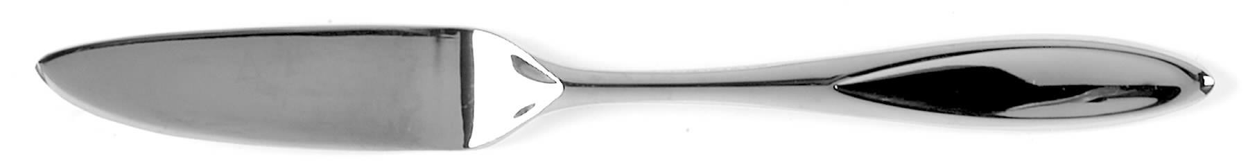 Toscany-Solari-Glossy (Stainless) Flat Handle Master Butter Knife by Yamazaki-1