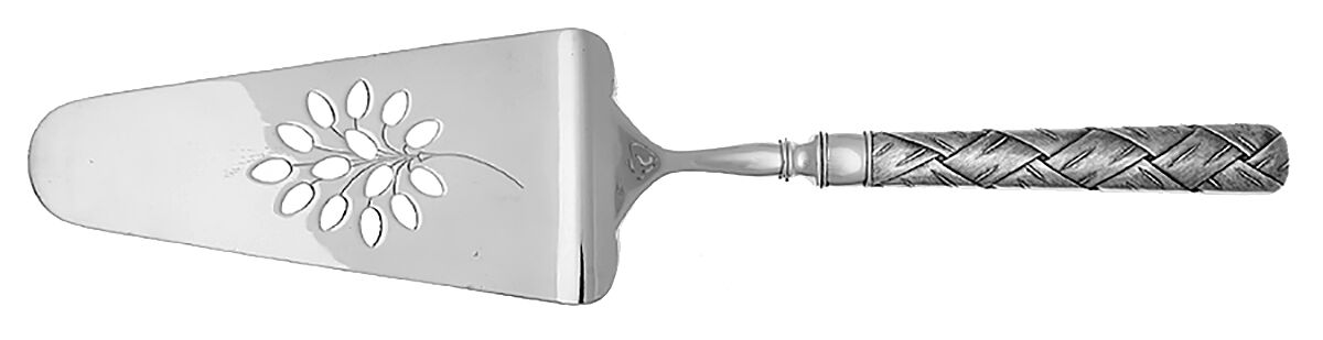 Troika-Atria (Stainless) Pierced Solid Pastry Server by Yamazaki-1