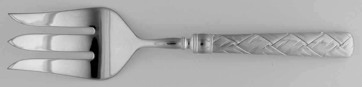 Troika-Atria (Stainless) Solid Serving Fork by Yamazaki-1