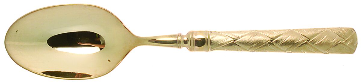 Troika-Atria (Gold Electroplate) Tablespoon (Serving Spoon) by Yamazaki-1