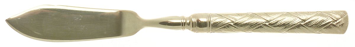 Troika-Atria (Gold Electroplate) Flat Handle Master Butter Knife by Yamazaki-1