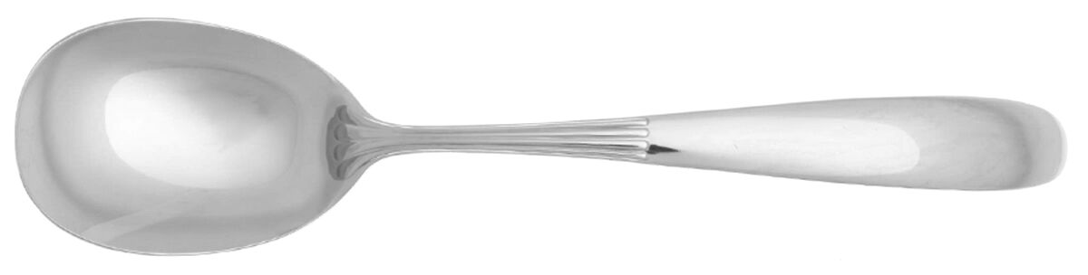 Tulle (Stainless, Glossy Finish) Solid Serving Spoon by Yamazaki-1