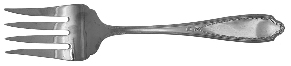 Victoria (Stainless) Solid Serving Fork by Yamazaki-1