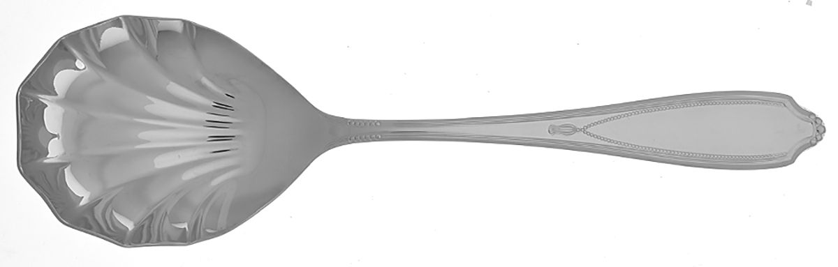 Victoria (Stainless) Solid Serving Spoon by Yamazaki-1