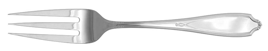Victoria (Stainless) Medium Solid Cold Meat Serving Fork by Yamazaki-1
