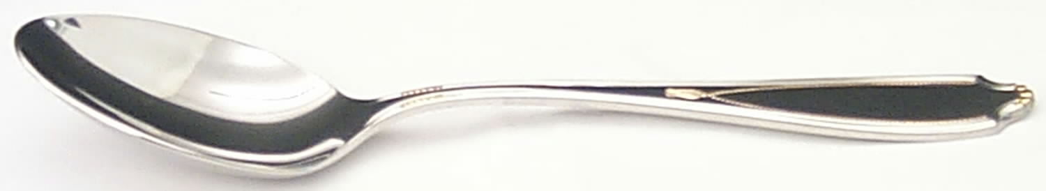 Victoria Gold (Stainless, Gold Accent) Tablespoon (Serving Spoon) by Yamazaki-1