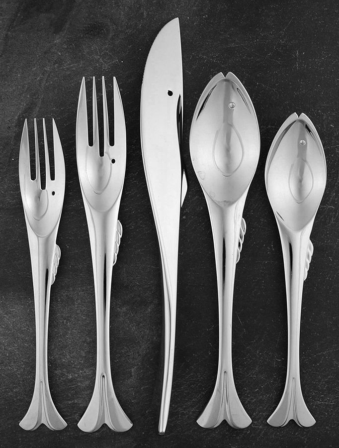 Gone Fishing (Stainless) 40-Piece Set by Yamazaki-1