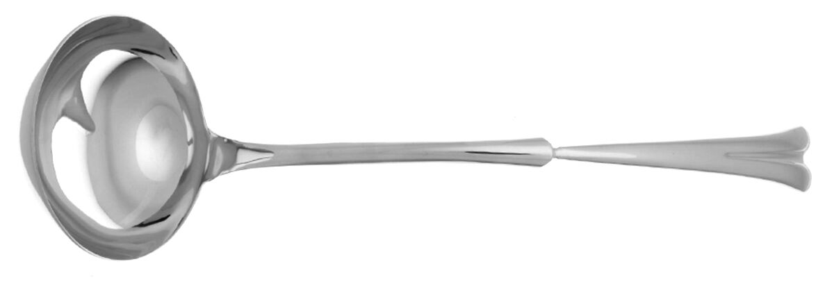 Gone Fishing (Stainless) Soup Ladle with Stainless Bowl HC by Yamazaki-1
