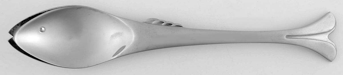 Gone Fishing (Stainless) Teaspoon by Yamazaki-1