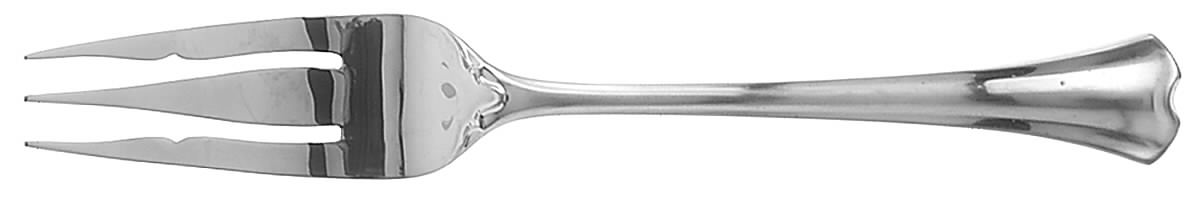 Ruffles (Stainless) Large Solid Cold Meat Serving Fork by Yamazaki-1