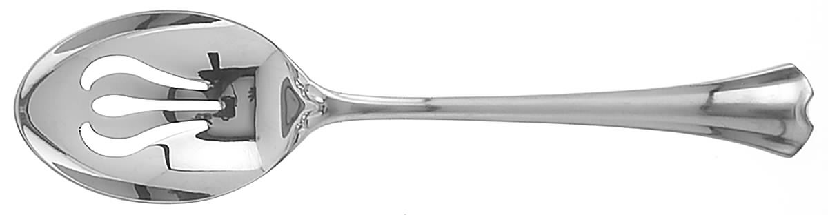 Ruffles (Stainless) Pierced Tablespoon (Serving Spoon) by Yamazaki-1
