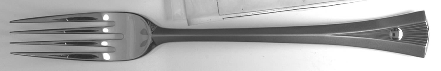 Helios (Stainless, Frosted-Glossy Accent) Fork by Yamazaki-1