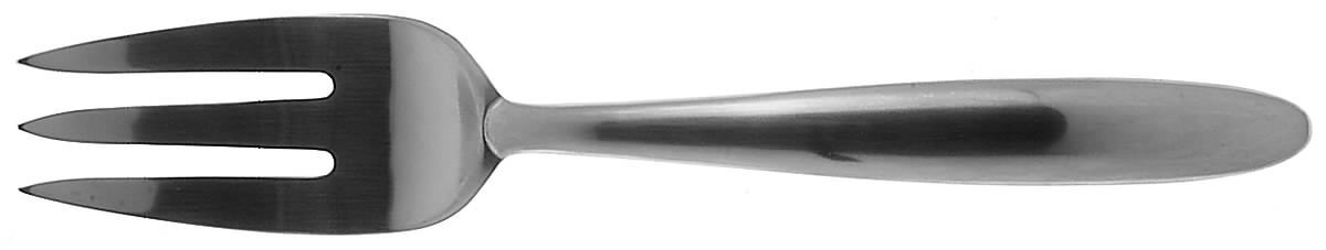 Cite (Stainless) Medium Solid Cold Meat Serving Fork by Yamazaki-1
