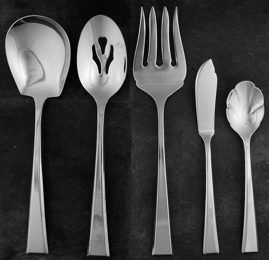 Epoch (Stainless) 5 Piece Hostess Set by Yamazaki-1