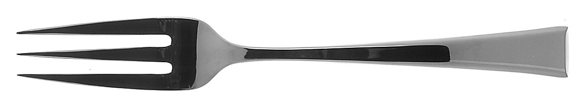 Epoch (Stainless) Large Solid Cold Meat Serving Fork by Yamazaki-1