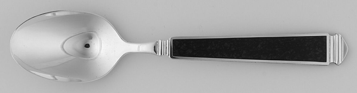 Krystallos-Black (Silverplate) Teaspoon by Yamazaki-1