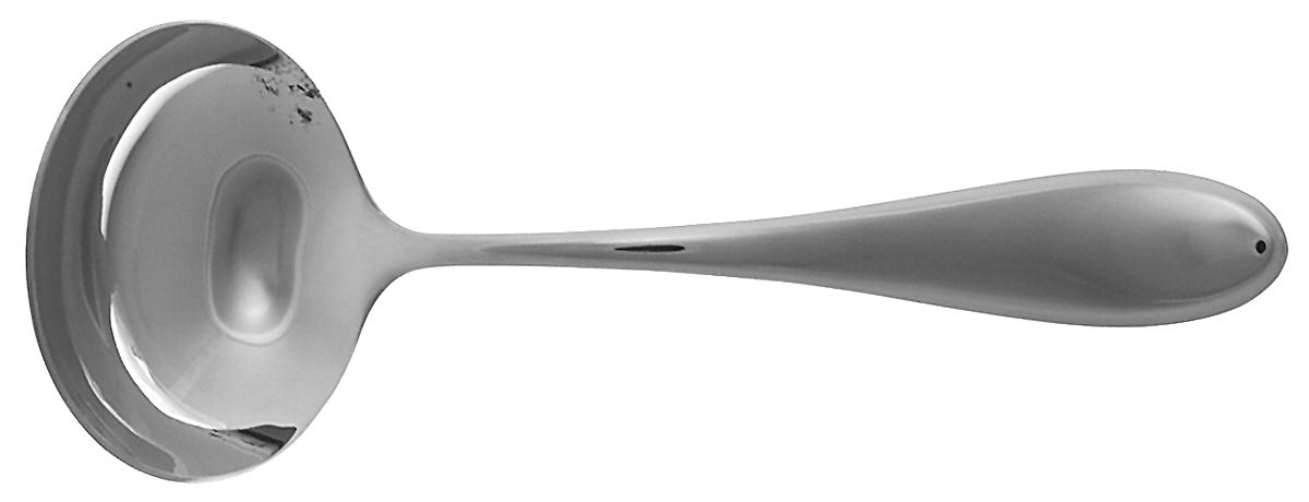 Austen-Harmony (Stainless) Solid Gravy Ladle by Yamazaki-1