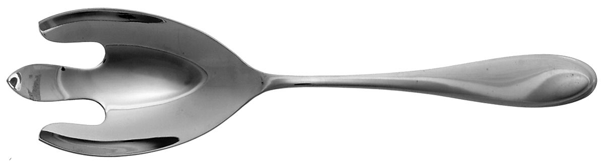 Austen-Harmony (Stainless) Solid Salad Serving Fork by Yamazaki-1