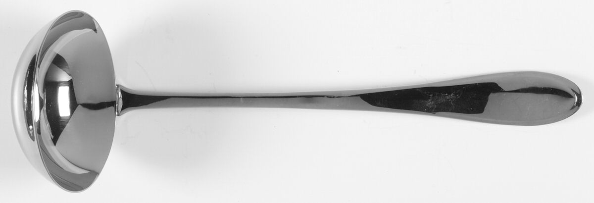 Austen-Harmony (Stainless) Solid Soup Ladle by Yamazaki-1