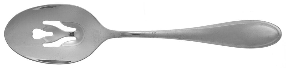 Austen-Harmony (Stainless) Pierced Solid Serving Spoon by Yamazaki-1