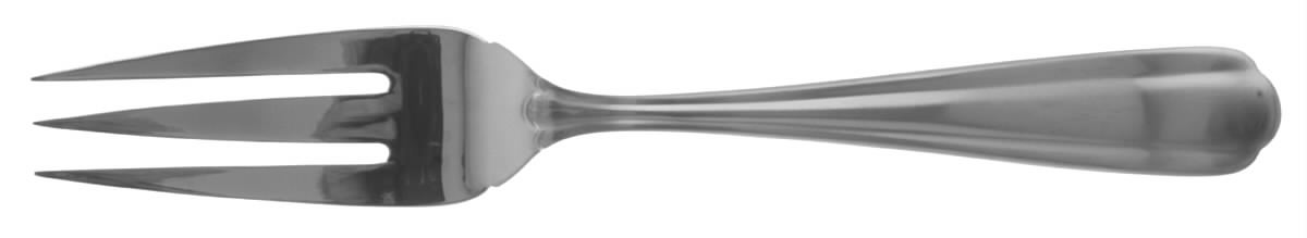Aurora (Stainless) Large Solid Cold Meat Serving Fork by Yamazaki-1