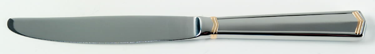 Icon-Affinity (Stainless, Gold Accent) Modern Hollow Knife by Yamazaki-1