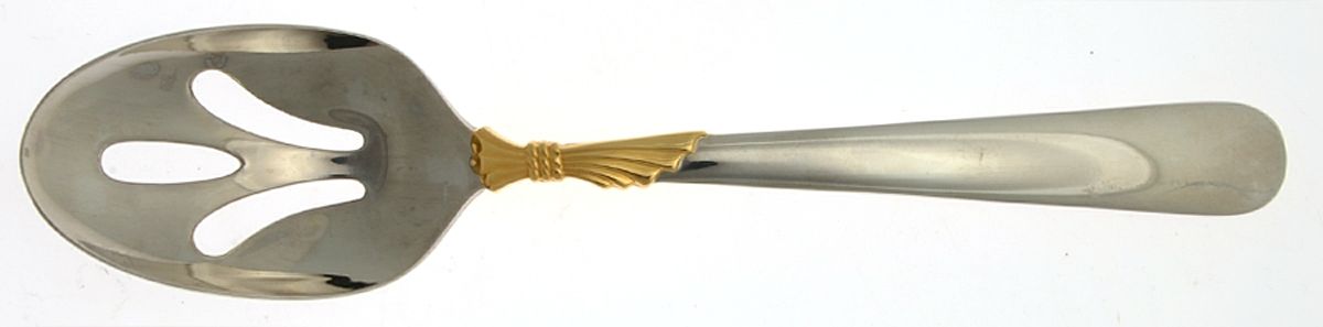 Lindi (Stainless) Solid Serving Spoon by Yamazaki-1