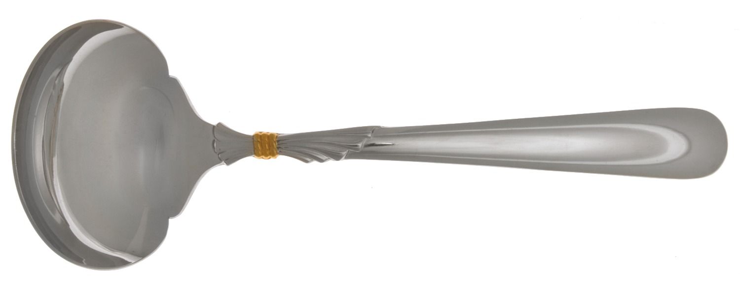 Lindi (Stainless) Solid Gravy Ladle by Yamazaki-1