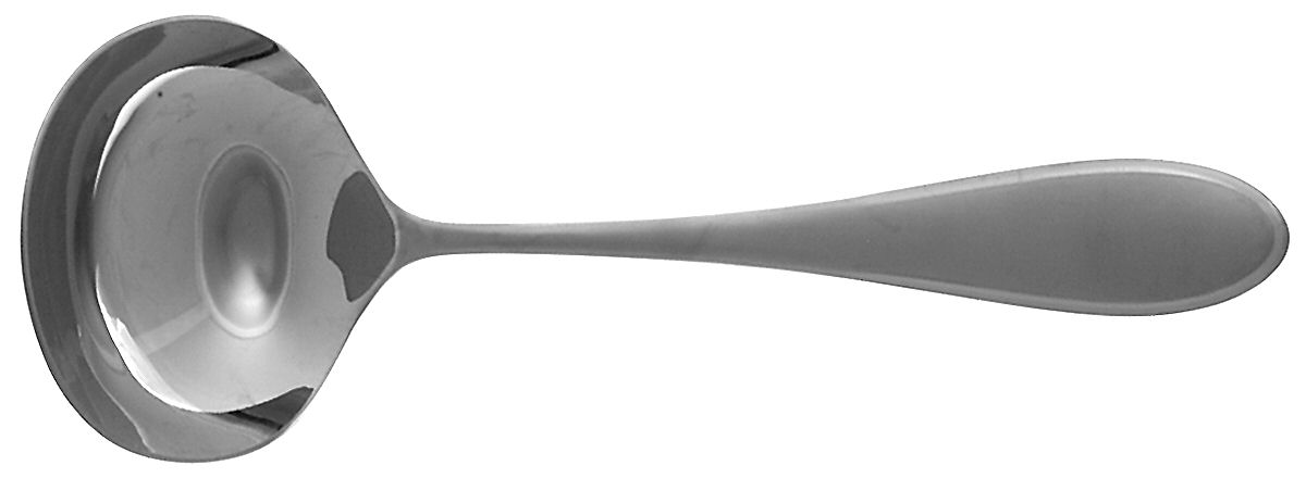 Austen Ice-Harmony Ice (Stainless) Solid Gravy Ladle by Yamazaki-1