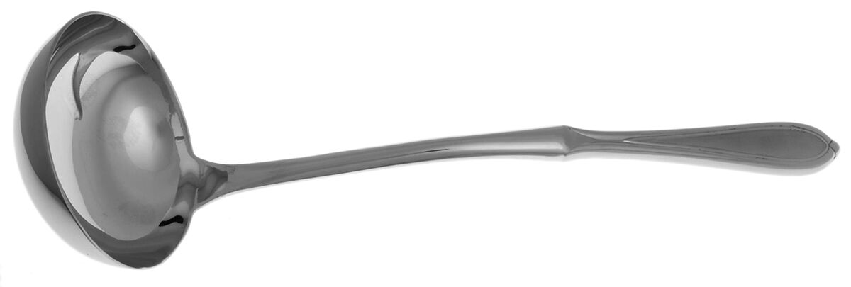 Ariana Ice (Stainless) Soup Ladle with Stainless Bowl HC by Yamazaki-1