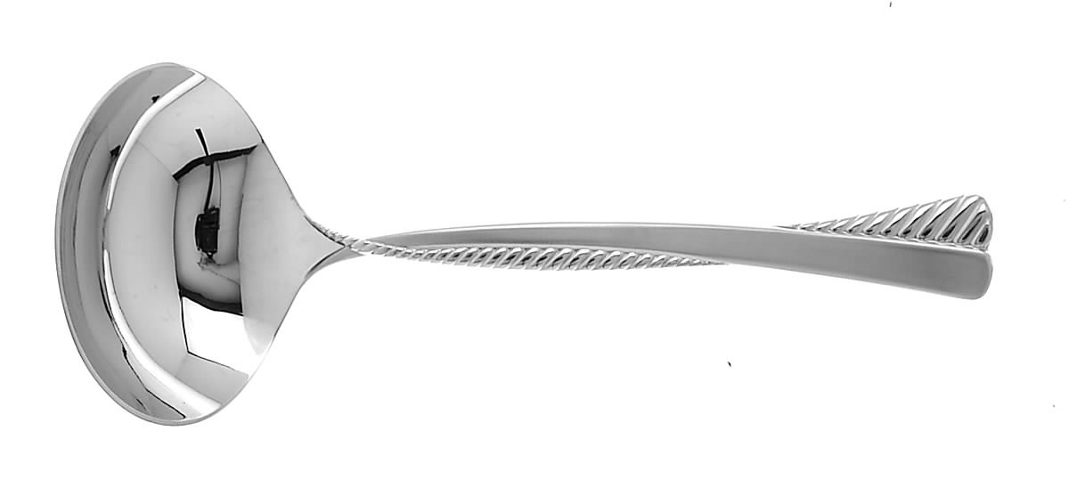 Cordagio Ice (Stainless) Solid Gravy Ladle by Yamazaki-1