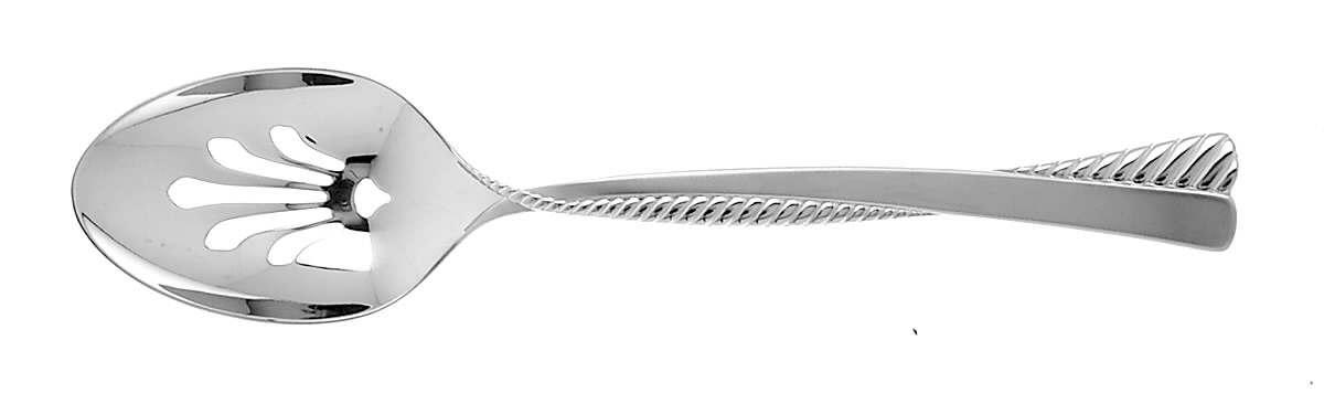 Cordagio Ice (Stainless) Pierced Tablespoon (Serving Spoon) by Yamazaki-1