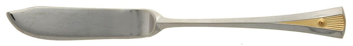 Evolution Gold (Stainless) Flat Handle Master Butter Knife by Yamazaki-1