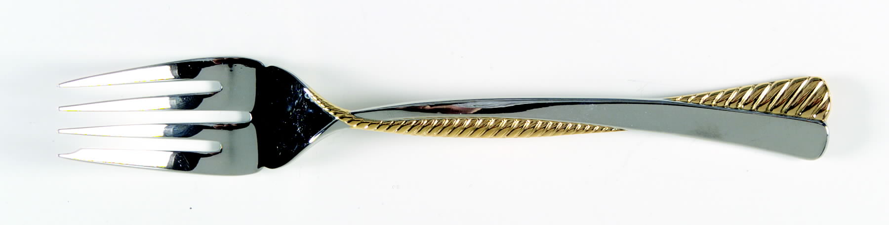 Cordagio Gold (Glossy, Gold Acct) Individual Salad Fork by Yamazaki-1