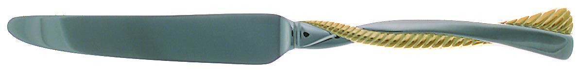 Cordagio Gold (Glossy, Gold Acct) New French Hollow Knife by Yamazaki-1