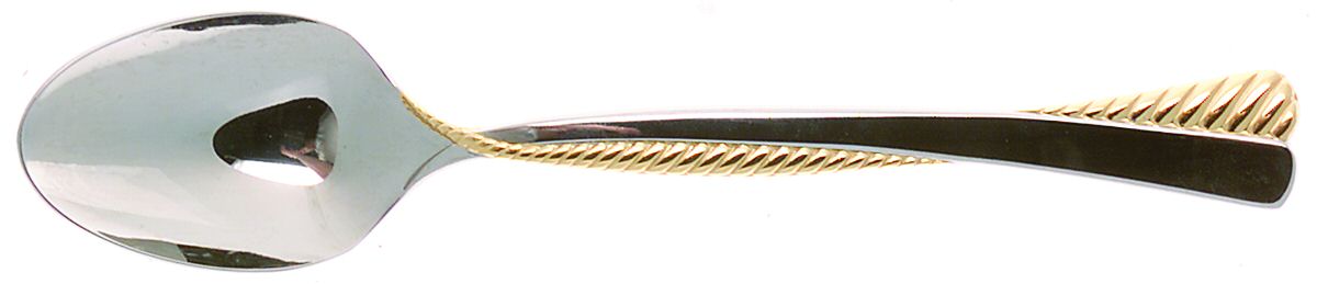 Cordagio Gold (Glossy, Gold Acct) Teaspoon by Yamazaki-1