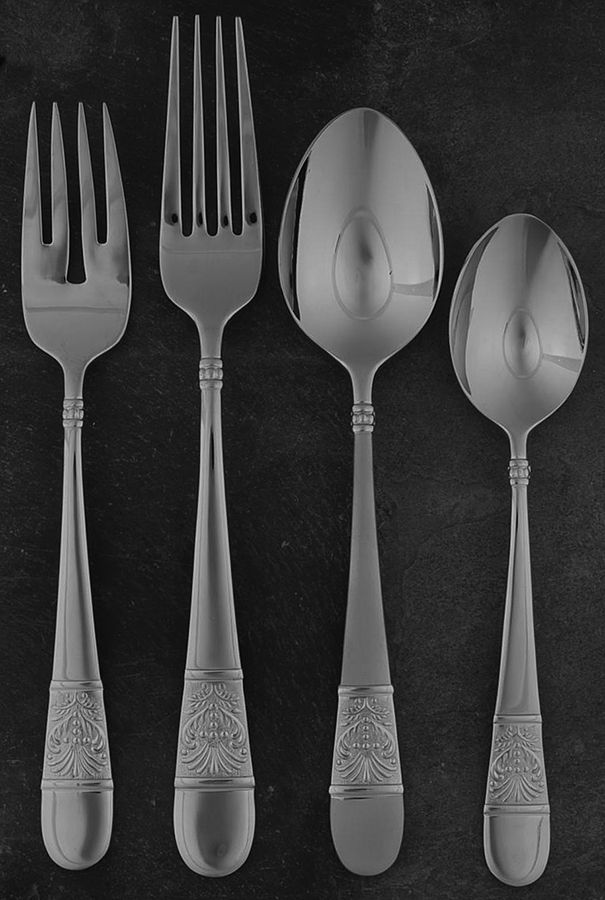 Medalia Ice 5 Piece Place Setting by Yamazaki-1