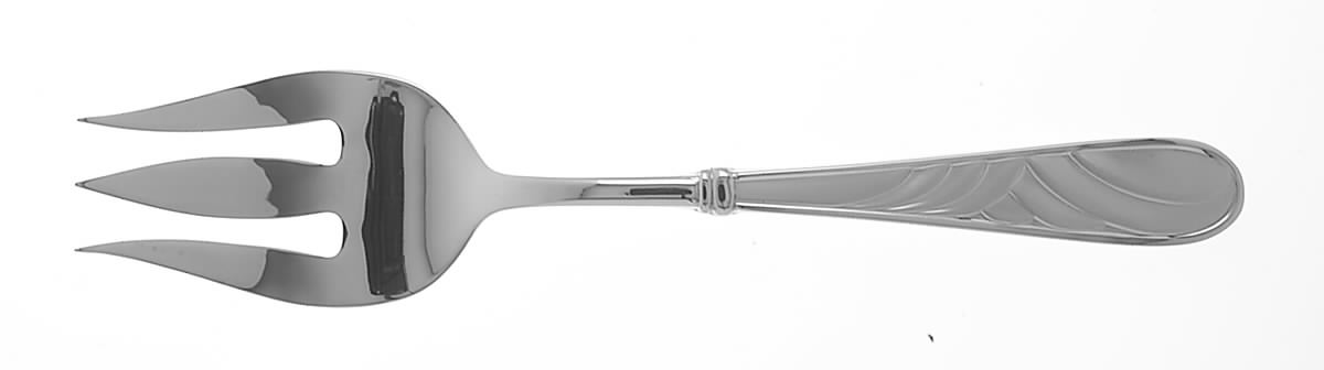 Mistral Ice (Stainless) Large Solid Cold Meat Serving Fork by Yamazaki-1