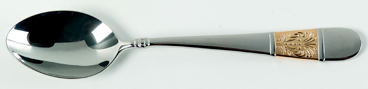 Medalia-Gold Accent (Stainless) Teaspoon by Yamazaki-1