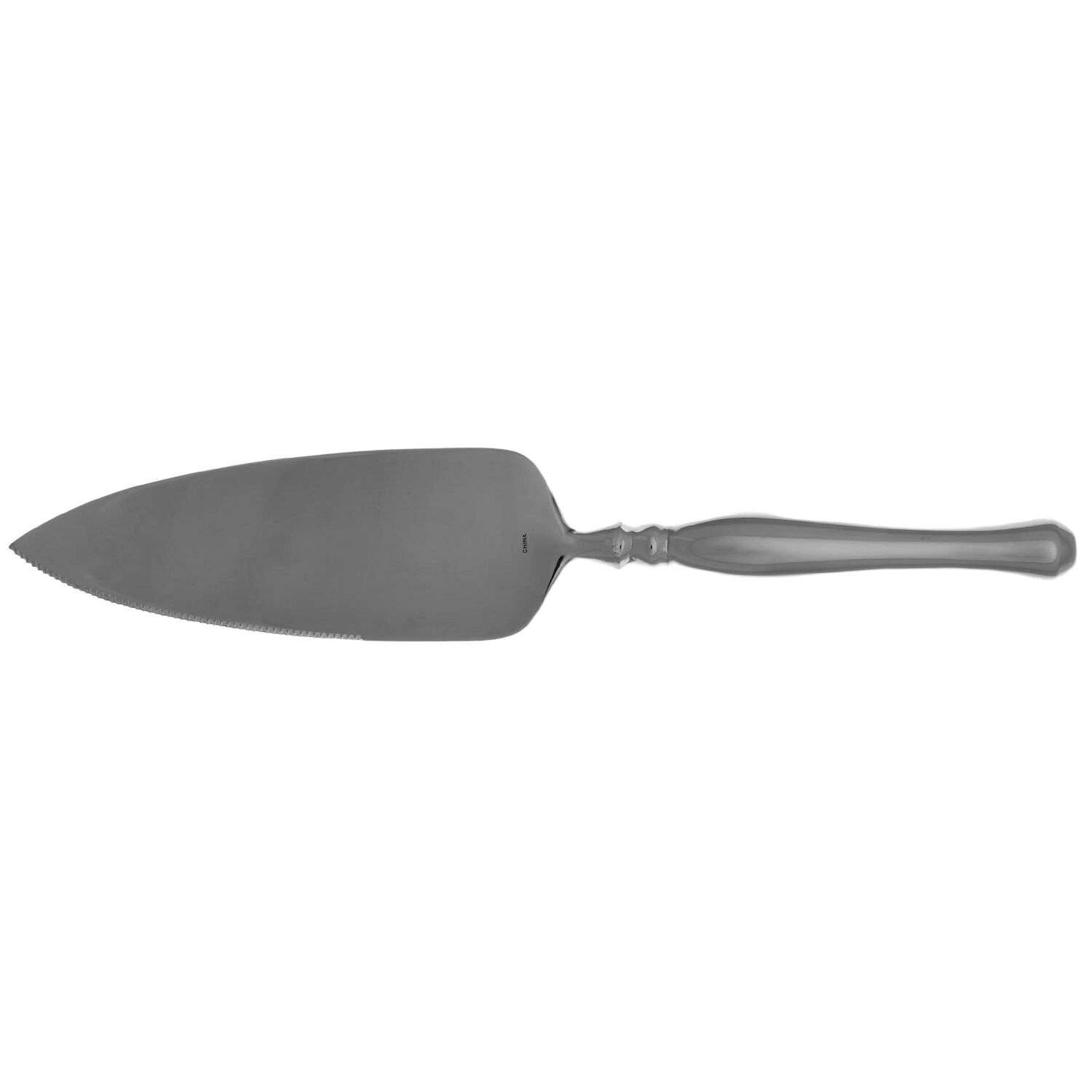 Bellaire (Stainless) Pie Server with Serrated Stainless Blade HC by Yamazaki-1
