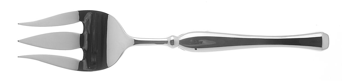 Bellaire (Stainless) Medium Solid Cold Meat Serving Fork by Yamazaki-1