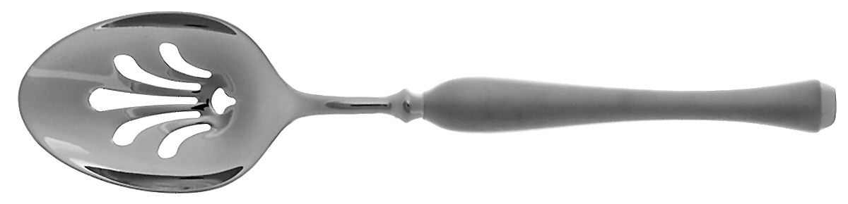 Bellaire Ice (Stainless) Pierced Tablespoon (Serving Spoon) by Yamazaki-1
