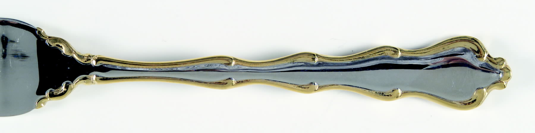 Princess Anne Gold Accent (Stainless, Gold Accent) Individual Salad Fork by Yamazaki-1