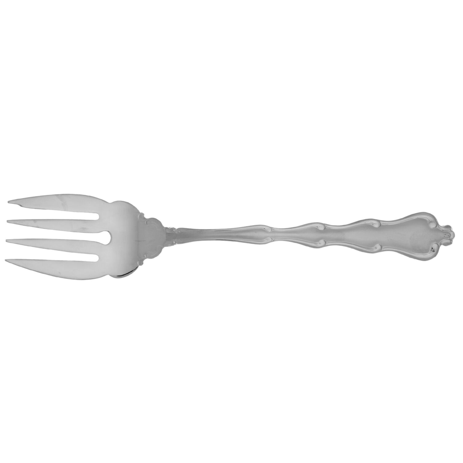 Princess Anne Ice (Stainless) Medium Solid Cold Meat Serving Fork by Yamazaki-1