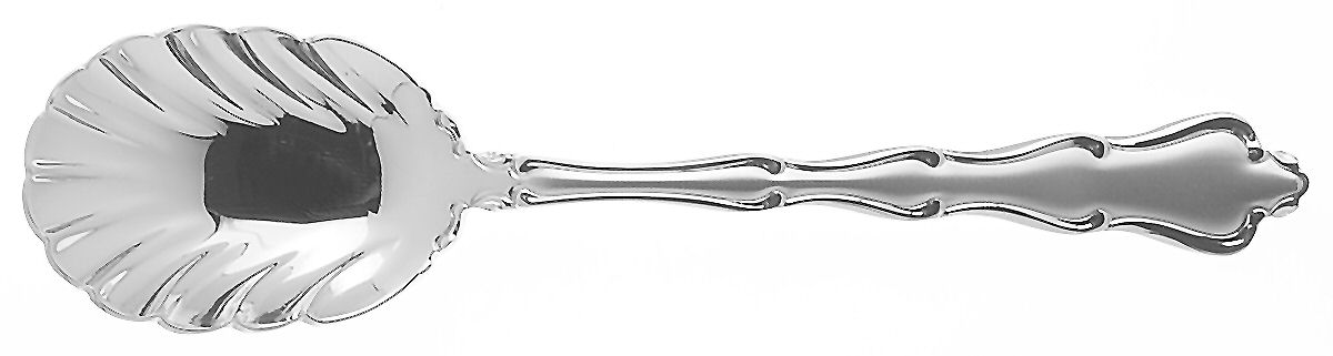 Princess Anne Ice (Stainless) Sugar Shell Spoon by Yamazaki-1