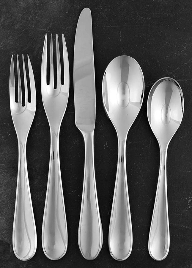 Metaphor (Stainless) 5 Piece Place Setting by Yamazaki-1