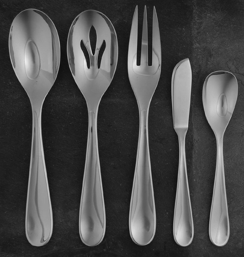 Metaphor (Stainless) 5 Piece Hostess Set by Yamazaki-1